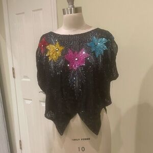 Sequin top